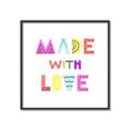 Picture of Made with Love _GroupedProduct_Square_Mini_ _GroupedProduct_Square_Canvas_Framed_
