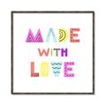 Picture of Made with Love _GroupedProduct_Square_Mini_ _GroupedProduct_Square_Canvas_Framed_