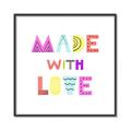 Picture of Made with Love _GroupedProduct_Square_Mini_ _GroupedProduct_Square_Canvas_Framed_