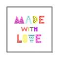 Picture of Made with Love _GroupedProduct_Square_Mini_ _GroupedProduct_Square_Canvas_Framed_