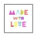 Picture of Made with Love _GroupedProduct_Square_Mini_ _GroupedProduct_Square_Canvas_Framed_