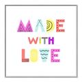Picture of Made with Love _GroupedProduct_Square_Mini_ _GroupedProduct_Square_Canvas_Framed_