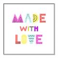 Picture of Made with Love _GroupedProduct_Square_Mini_ _GroupedProduct_Square_Canvas_Framed_