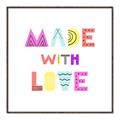 Picture of Made with Love _GroupedProduct_Square_Mini_ _GroupedProduct_Square_Canvas_Framed_