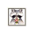 Picture of Garden Raccoon _GroupedProduct_Square_Mini_ _GroupedProduct_Square_Canvas_Framed_
