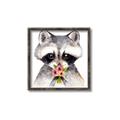 Picture of Garden Raccoon _GroupedProduct_Square_Mini_ _GroupedProduct_Square_Canvas_Framed_