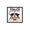 Picture of Garden Raccoon _GroupedProduct_Square_Mini_ _GroupedProduct_Square_Canvas_Framed_