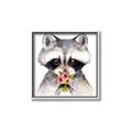 Picture of Garden Raccoon _GroupedProduct_Square_Mini_ _GroupedProduct_Square_Canvas_Framed_