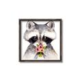 Picture of Garden Raccoon _GroupedProduct_Square_Mini_ _GroupedProduct_Square_Canvas_Framed_