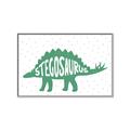 Picture of Confetti Dino I  _GroupedProduct_Rectangle_Landscape_Mini_ _GroupedProduct_Rectangle_Landscape_Canvas_Framed_