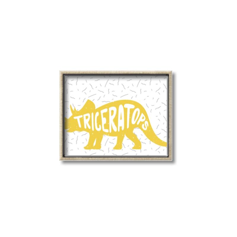 Picture of Confetti Dino III _GroupedProduct_Rectangle_Landscape_Mini_ _GroupedProduct_Rectangle_Landscape_Canvas_Framed_