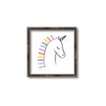Picture of Pretty Unicorn _GroupedProduct_Square_Mini_ _GroupedProduct_Square_Canvas_Framed_