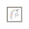 Picture of Pretty Unicorn _GroupedProduct_Square_Mini_ _GroupedProduct_Square_Canvas_Framed_