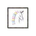 Picture of Pretty Unicorn _GroupedProduct_Square_Mini_ _GroupedProduct_Square_Canvas_Framed_