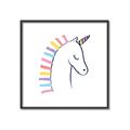 Picture of Pretty Unicorn _GroupedProduct_Square_Mini_ _GroupedProduct_Square_Canvas_Framed_