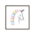 Picture of Pretty Unicorn _GroupedProduct_Square_Mini_ _GroupedProduct_Square_Canvas_Framed_