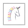 Picture of Pretty Unicorn _GroupedProduct_Square_Mini_ _GroupedProduct_Square_Canvas_Framed_