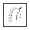 Picture of Pretty Unicorn _GroupedProduct_Square_Mini_ _GroupedProduct_Square_Canvas_Framed_