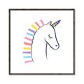 Picture of Pretty Unicorn _GroupedProduct_Square_Mini_ _GroupedProduct_Square_Canvas_Framed_