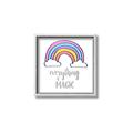 Picture of Everything is Magic _GroupedProduct_Square_Mini_ _GroupedProduct_Square_Canvas_Framed_
