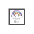 Picture of Everything is Magic _GroupedProduct_Square_Mini_ _GroupedProduct_Square_Canvas_Framed_