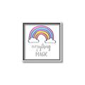 Picture of Everything is Magic _GroupedProduct_Square_Mini_ _GroupedProduct_Square_Canvas_Framed_