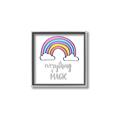 Picture of Everything is Magic _GroupedProduct_Square_Mini_ _GroupedProduct_Square_Canvas_Framed_