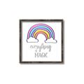 Picture of Everything is Magic _GroupedProduct_Square_Mini_ _GroupedProduct_Square_Canvas_Framed_
