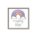 Picture of Everything is Magic _GroupedProduct_Square_Mini_ _GroupedProduct_Square_Canvas_Framed_