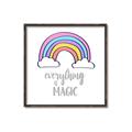 Picture of Everything is Magic _GroupedProduct_Square_Mini_ _GroupedProduct_Square_Canvas_Framed_
