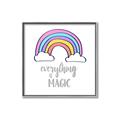 Picture of Everything is Magic _GroupedProduct_Square_Mini_ _GroupedProduct_Square_Canvas_Framed_