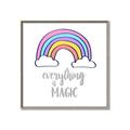 Picture of Everything is Magic _GroupedProduct_Square_Mini_ _GroupedProduct_Square_Canvas_Framed_