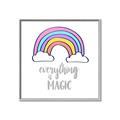 Picture of Everything is Magic _GroupedProduct_Square_Mini_ _GroupedProduct_Square_Canvas_Framed_