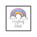Picture of Everything is Magic _GroupedProduct_Square_Mini_ _GroupedProduct_Square_Canvas_Framed_