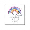 Picture of Everything is Magic _GroupedProduct_Square_Mini_ _GroupedProduct_Square_Canvas_Framed_