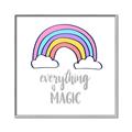Picture of Everything is Magic _GroupedProduct_Square_Mini_ _GroupedProduct_Square_Canvas_Framed_