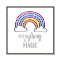 Picture of Everything is Magic _GroupedProduct_Square_Mini_ _GroupedProduct_Square_Canvas_Framed_