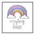 Picture of Everything is Magic _GroupedProduct_Square_Mini_ _GroupedProduct_Square_Canvas_Framed_