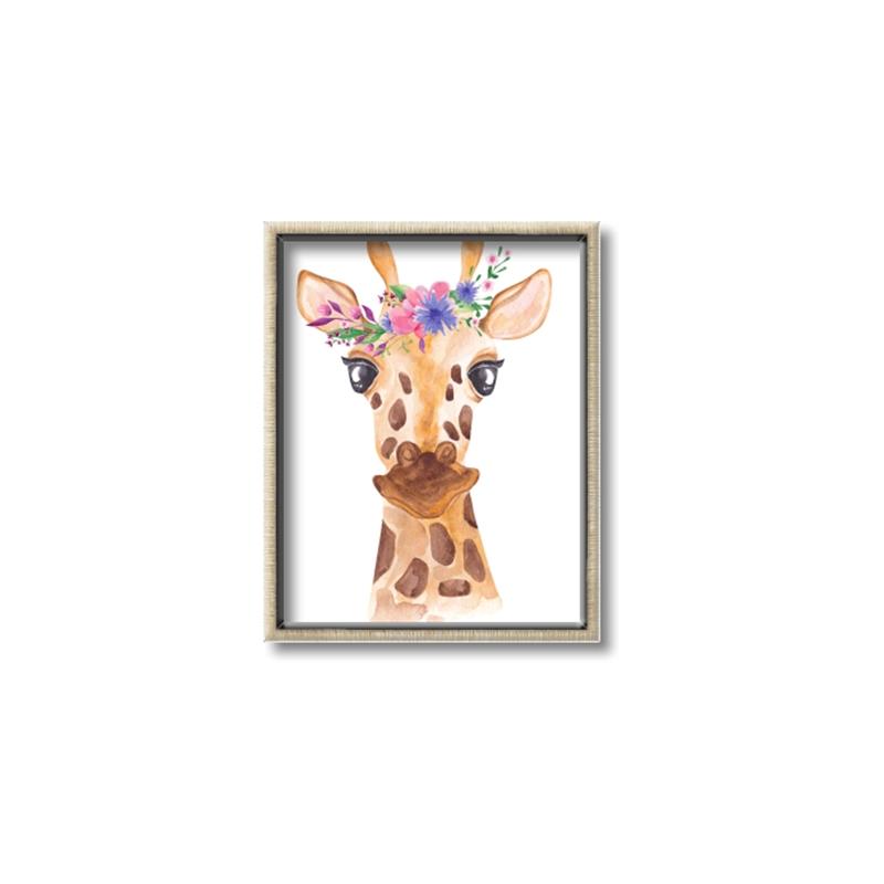 Picture of Squishy Giraffe _GroupedProduct_Rectangle_Portrait_Mini_ _GroupedProduct_Rectangle_Portrait_Canvas_Framed_