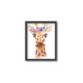 Picture of Squishy Giraffe _GroupedProduct_Rectangle_Portrait_Mini_ _GroupedProduct_Rectangle_Portrait_Canvas_Framed_