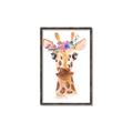 Picture of Squishy Giraffe _GroupedProduct_Rectangle_Portrait_Mini_ _GroupedProduct_Rectangle_Portrait_Canvas_Framed_