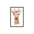 Picture of Squishy Giraffe _GroupedProduct_Rectangle_Portrait_Mini_ _GroupedProduct_Rectangle_Portrait_Canvas_Framed_