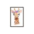 Picture of Squishy Giraffe _GroupedProduct_Rectangle_Portrait_Mini_ _GroupedProduct_Rectangle_Portrait_Canvas_Framed_