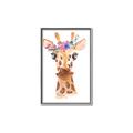 Picture of Squishy Giraffe _GroupedProduct_Rectangle_Portrait_Mini_ _GroupedProduct_Rectangle_Portrait_Canvas_Framed_