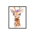 Picture of Squishy Giraffe _GroupedProduct_Rectangle_Portrait_Mini_ _GroupedProduct_Rectangle_Portrait_Canvas_Framed_