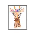 Picture of Squishy Giraffe _GroupedProduct_Rectangle_Portrait_Mini_ _GroupedProduct_Rectangle_Portrait_Canvas_Framed_