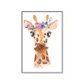 Picture of Squishy Giraffe _GroupedProduct_Rectangle_Portrait_Mini_ _GroupedProduct_Rectangle_Portrait_Canvas_Framed_
