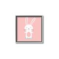 Picture of Princess Bunny I  _GroupedProduct_Square_Mini_ _GroupedProduct_Square_Canvas_Framed_