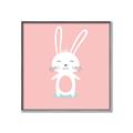 Picture of Princess Bunny I  _GroupedProduct_Square_Mini_ _GroupedProduct_Square_Canvas_Framed_