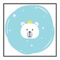 Picture of Prince Bear I  _GroupedProduct_Square_Mini_ _GroupedProduct_Square_Canvas_Framed_